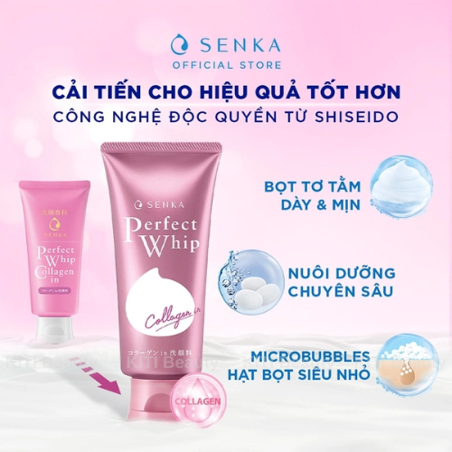 Sữa Rửa Mặt Senka Perfect Whip