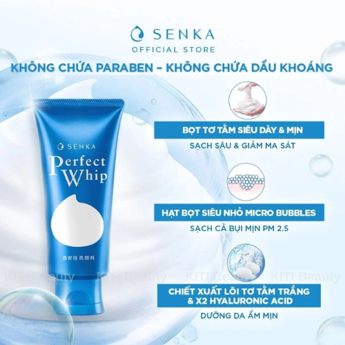Sữa Rửa Mặt Senka Perfect Whip