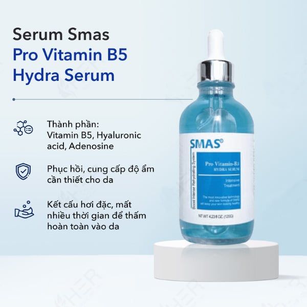Serum Phục Hồi SMAS Pro Vitamin B5 Hydra Serum 120g