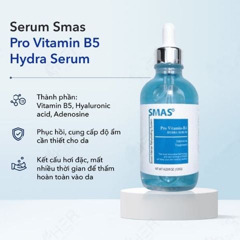 Serum Phục Hồi SMAS Pro Vitamin B5 Hydra Serum 120g