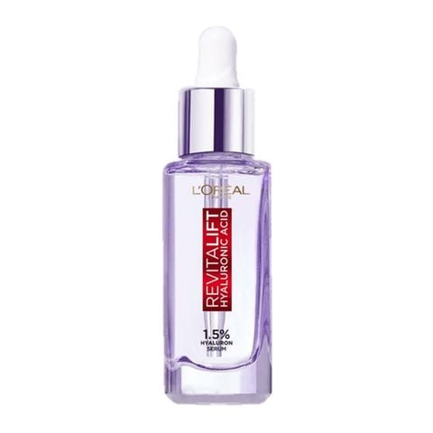 Serum Cấp Ẩm Sáng Da L'Oreal Revitalift Hyaluronic Acid Giảm Nếp Nhăn Da Căng 30ml