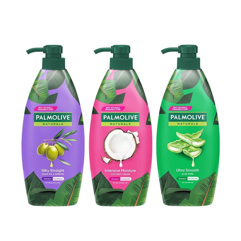 Dầu Gội Xả 2in1 Palmolive Naturals Chiết Xuất Thiên Nhiên 600ml