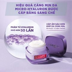 Kem Dưỡng L'Oréal Revitalift HA Day Cream 15ml