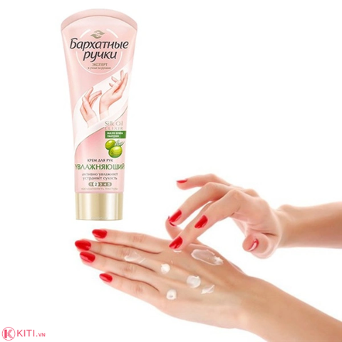 Kem Dưỡng Da Tay Silky Hands Dưỡng Ẩm Nga 80ml
