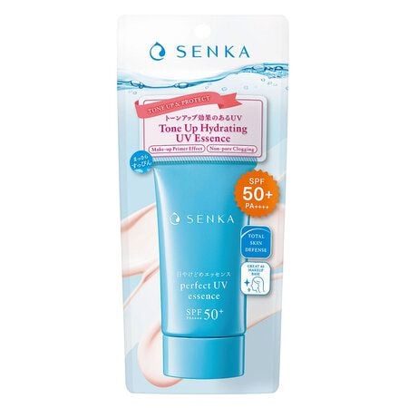 Tinh Chất Chống Nắng Senka Nâng Tông Sáng Mượt Da Dầu 50g
