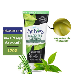 Sữa Rửa Mặt St.Ives Tẩy Tế Bào Chết 170g