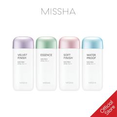 Kem Chống Nắng Missha Soft Finish Sun Milk 70ml [Hồng]