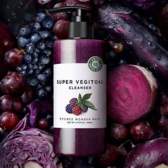 Sữa Rửa Mặt Rau Củ Thải Độc Super Vegitoks Cleanser 300ml