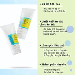 Gel Rửa Mặt Cosrx Tràm Trà Low pH Good Morning Gel Cleanser 150ml