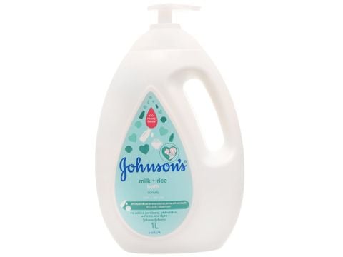 Sữa Tắm Chứa Sữa Và Gạo Johnson’S Baby 1000Ml