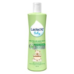 Sữa tắm gội Lactacyd Baby Extra Milky chăm sóc da và tóc cho bé