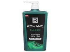 Sữa tắm hương nước hoa Romano Classic hương sảng khoái 650g