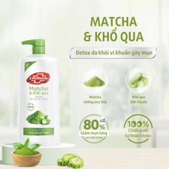 Lifebuoy Sữa Tắm Detox Matcha & Khổ Qua 800g