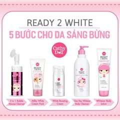 Sữa Dưỡng Thể Giúp Hỗ Trợ Sáng Da Ready 2 White Whitener Body Lotion Cathy Doll 150Ml