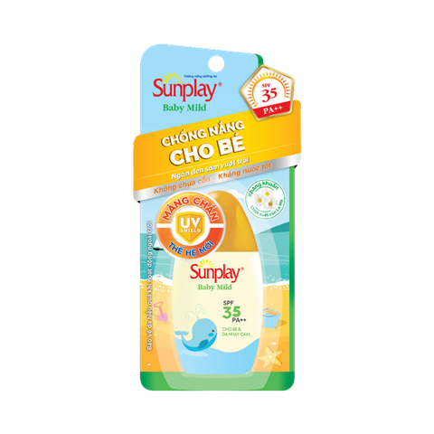 Sữa Chống Nắng Cho Bé Và Da Nhạy Cảm Sunplay Baby Mild SPF35 PA++ 30g