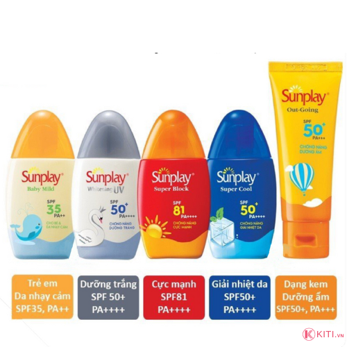 Sữa Chống Nắng Bảo Vệ Vượt Trội Sunplay Super Block SPF50+ PA++++
