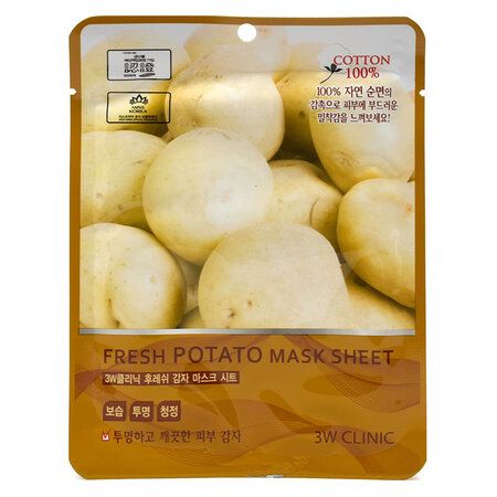Mặt Nạ Dưỡng Da Chiết Xuất Từ Thiên Nhiên 3W Clinic Fresh Mask Sheet 23ml