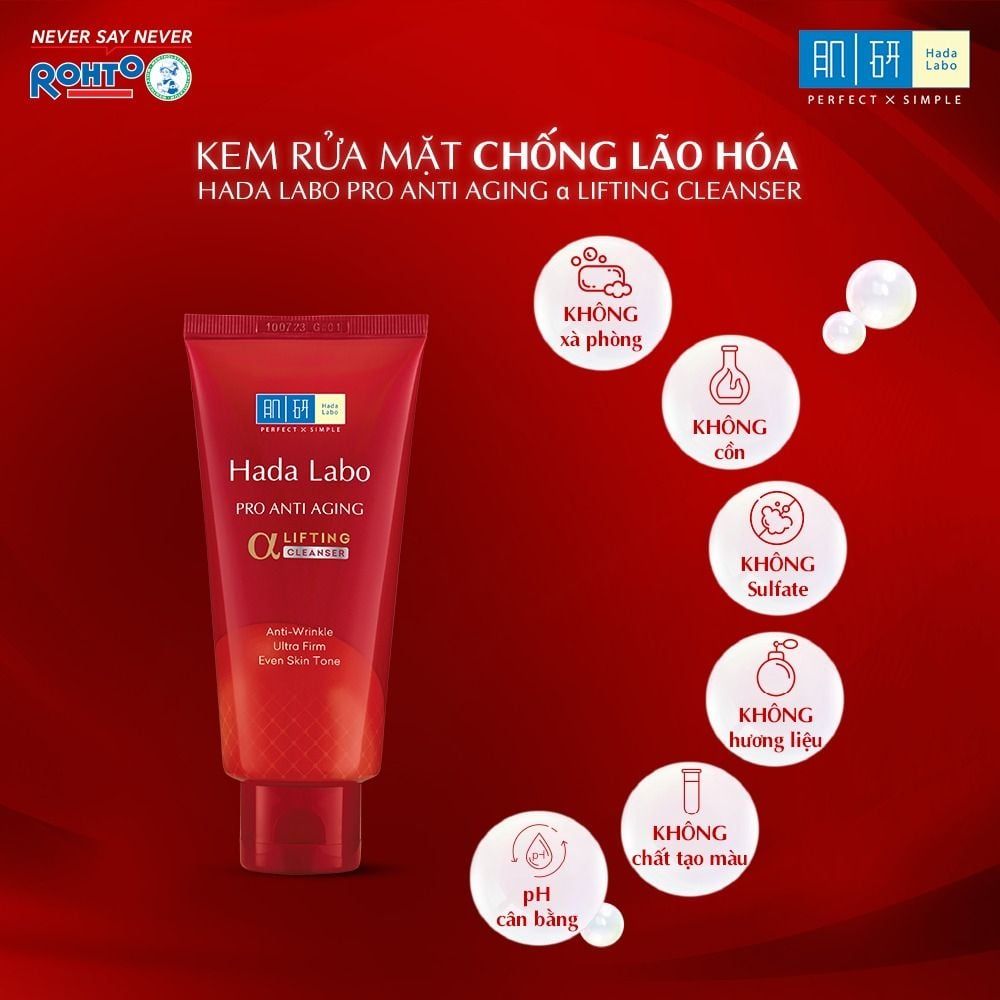 Sữa Rửa Mặt Hada Labo Advanced Nourish Cleanser