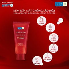 Sữa Rửa Mặt Hada Labo Advanced Nourish Cleanser