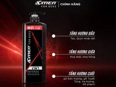 Tắm gội X-men for Boss 2in1 Intense chai 650g
