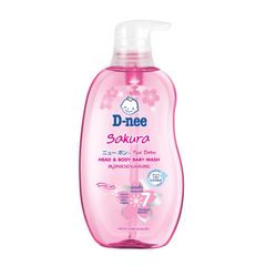 Tắm gội cho bé Dnee hồng 380ml