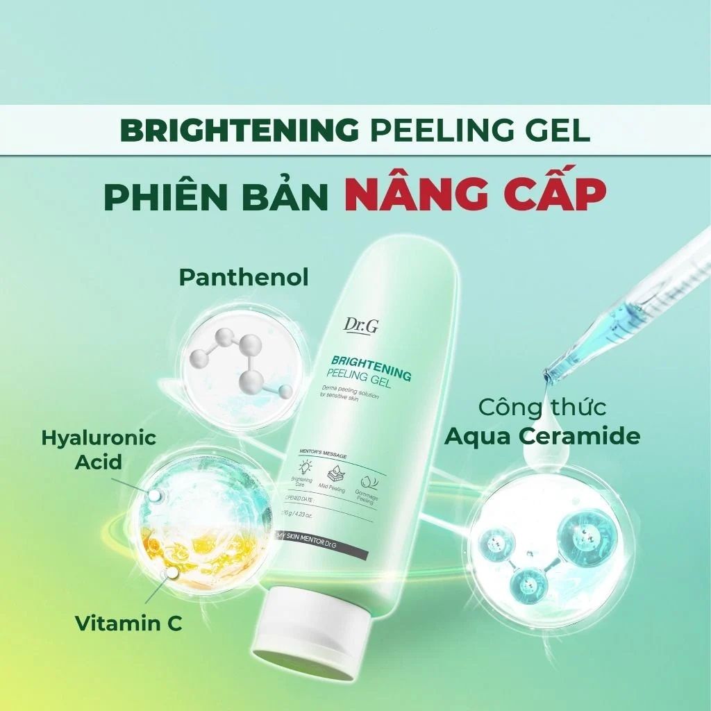 Gel Tẩy Da Chết Dr.G Brightening Peeling Gel 120ml