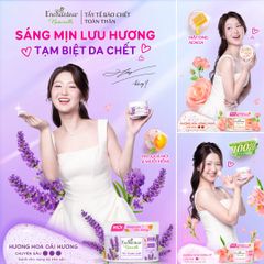 Tẩy Tế Bào Chết Toàn Thân Enchanteur Hương Hoa Iris 250g