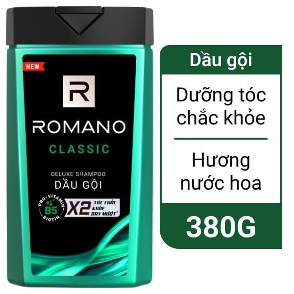 Dầu gội hương nước hoa Romano