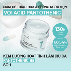 Kem Dưỡng Numbuzin No.1 Pantothenic B5 Active Soothing Cream Làm Dịu Da 80ml
