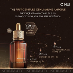 Tinh Chất Vitamin C Dưỡng Sáng Da Ohui The First Geniture Genummune Ampoule 1ml x 30pcs