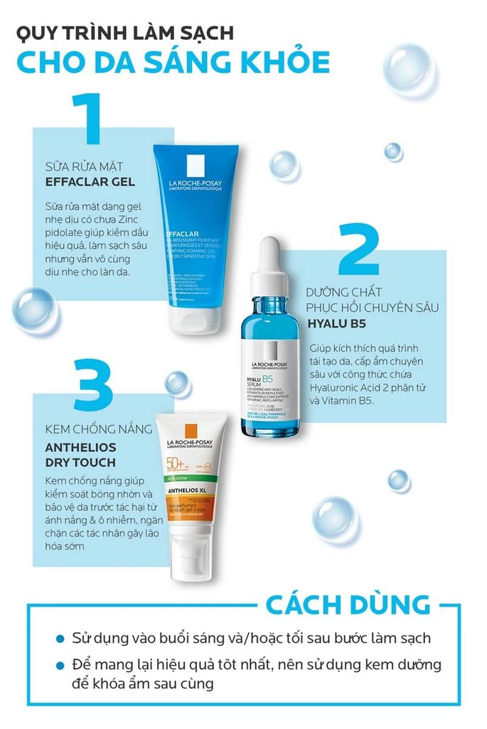 [Mini] Serum La Roche-Posay Giúp Tái Tạo & Phục Hồi Da Hyalu B5 10ML