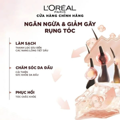 Dầu Gội L'Oreal Paris Full Resist Purifying 440ml