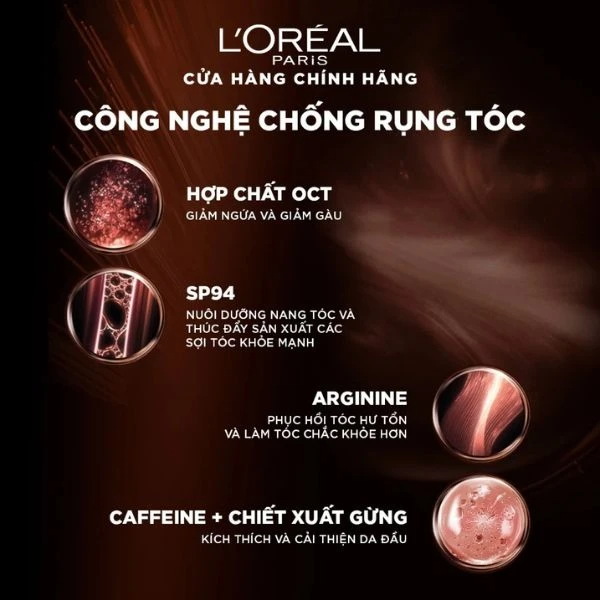 Dầu Gội L'Oreal Paris Full Resist Purifying 440ml