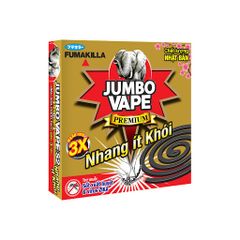 Nhang muỗi ít khói Jumbo 10khoanh