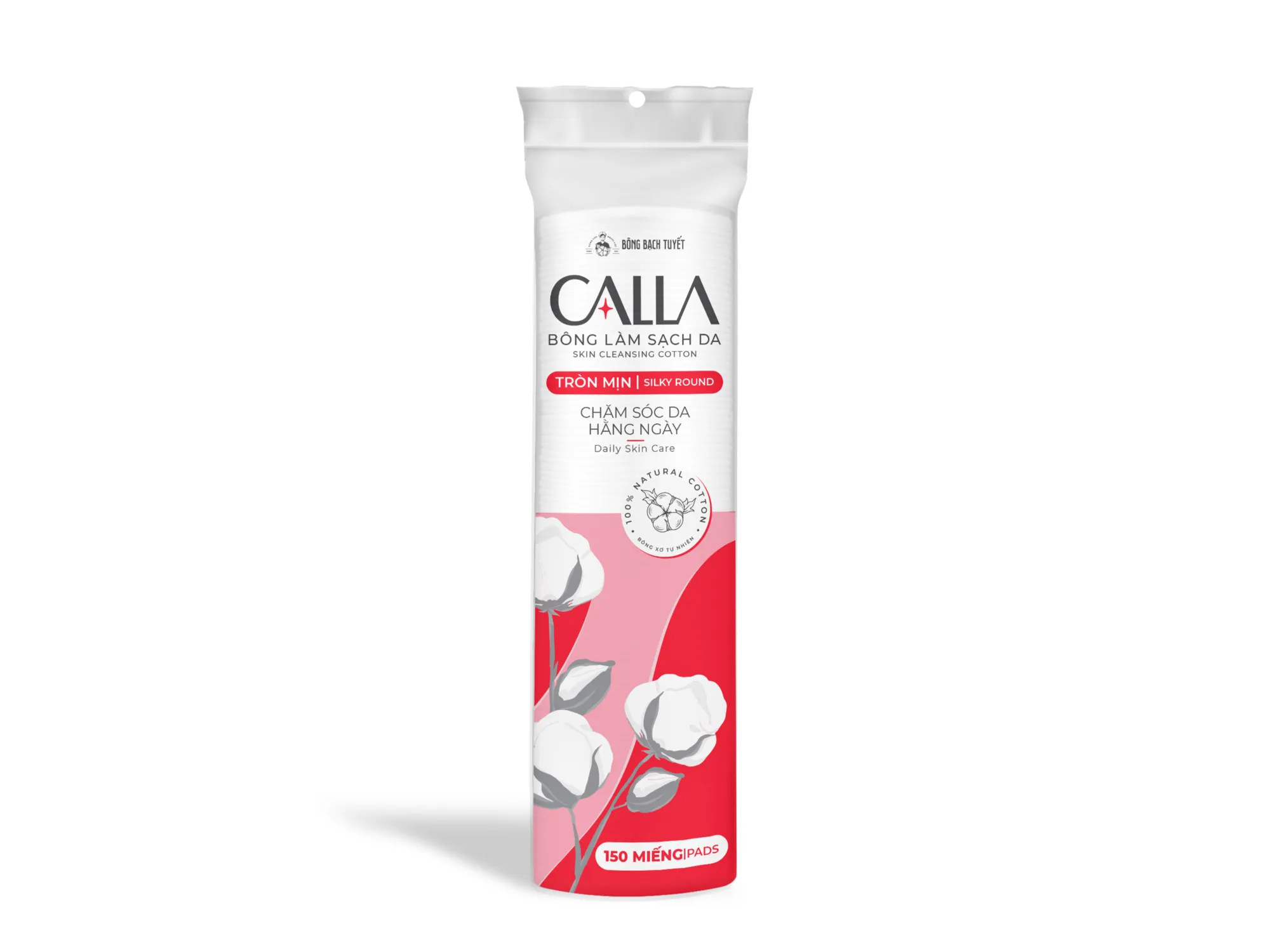 Bông Tẩy Trang Làm Sạch Sâu Calla Facial Cotton Pads 150 Miếng