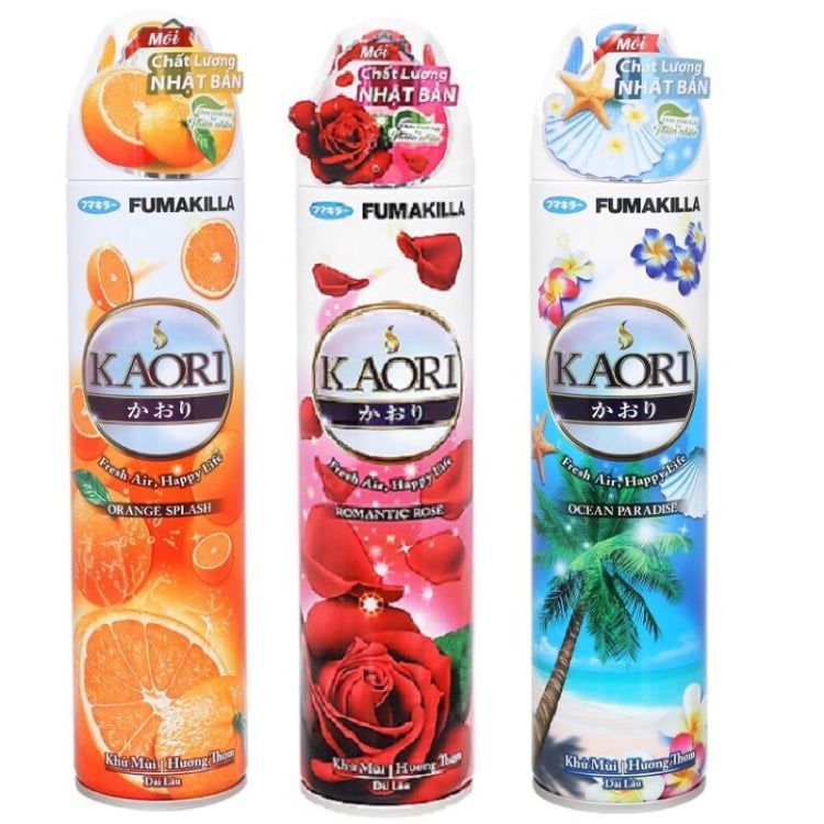 Xịt Phòng Kaori Fumakilla Nhật Bản 280ml