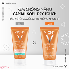 Kem Chống Nắng Vichy Capital Soleil Dry Touch SPF50+