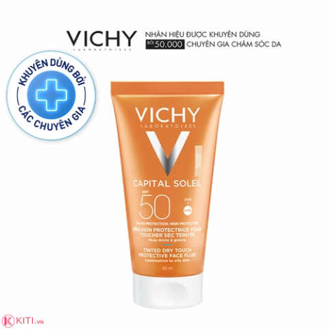 Kem Chống Nắng Vichy Capital Soleil Dry Touch SPF50+