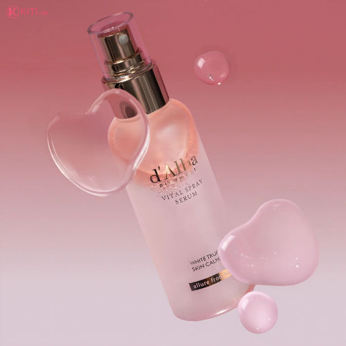 Serum d'Alba Vital Spray Serum 8 Loại Dầu Hoa Đỏ Cấp Ẩm Dịu Da 100ml