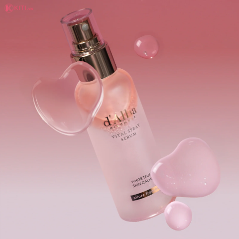 Serum d'Alba Vital Spray Serum 8 Loại Dầu Hoa Đỏ Cấp Ẩm Dịu Da 100ml
