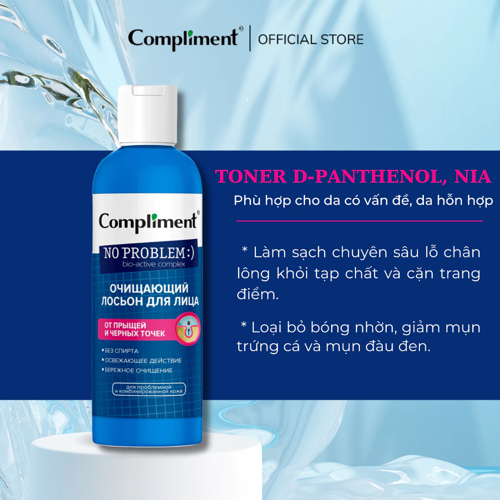 Toner B5 Compliment D-Panthenol & Nia 200ml
