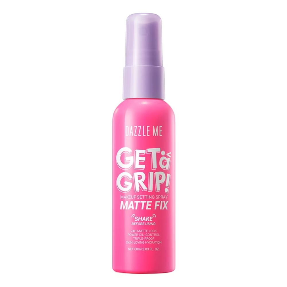 Xịt khoá nền Dazzle Me Get A Grip! Matte Fix 60ml (Màu Hồng)