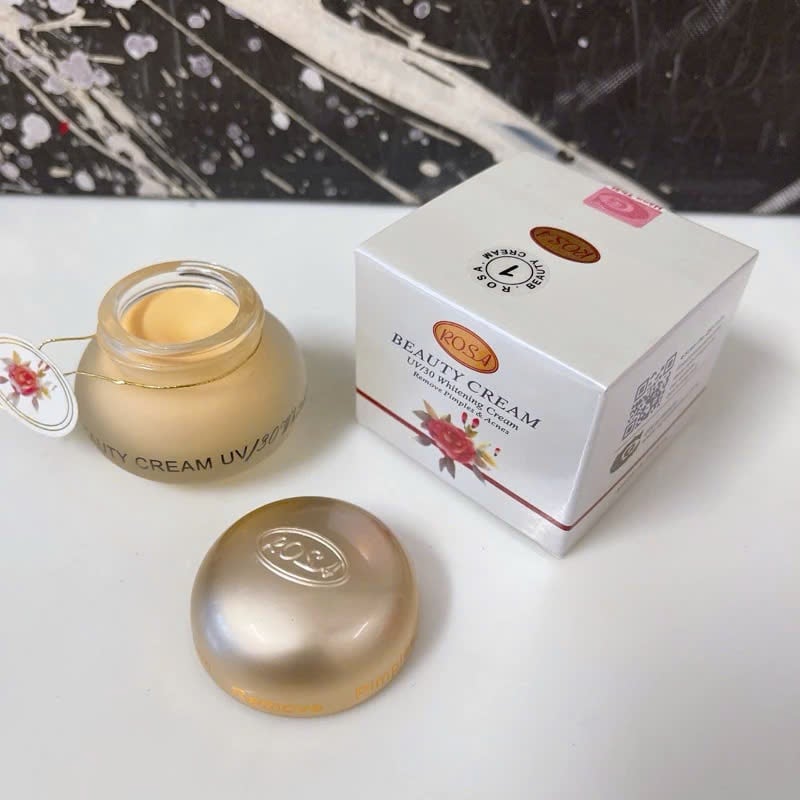 Kem trắng da ngừa mụn chống nắng ROSA 15g