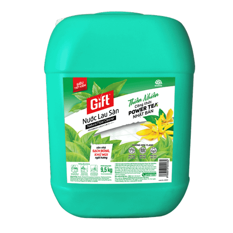 Nước lau sàn GIFT 9,5kg 3 mùi hương Ylang