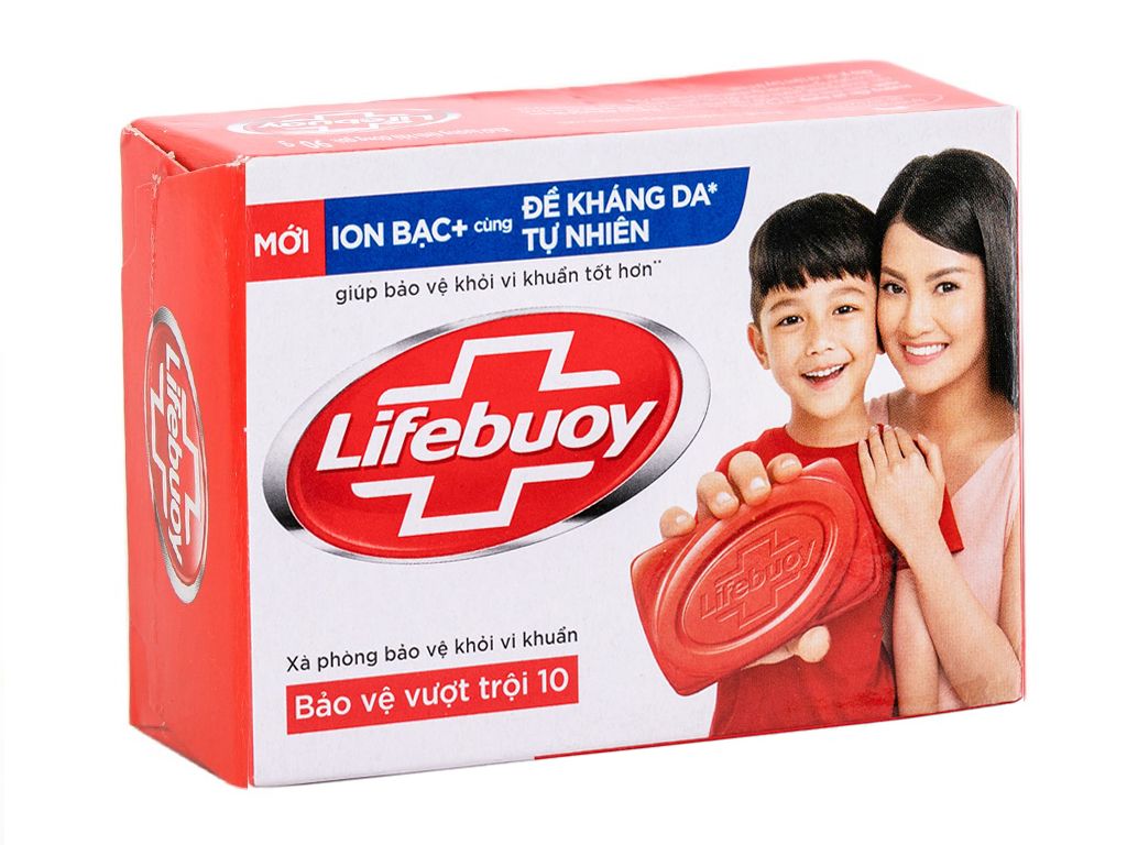 LIFEBUOY Xà Bông Cục Diệt Khuẩn Hiệu Quả 125g