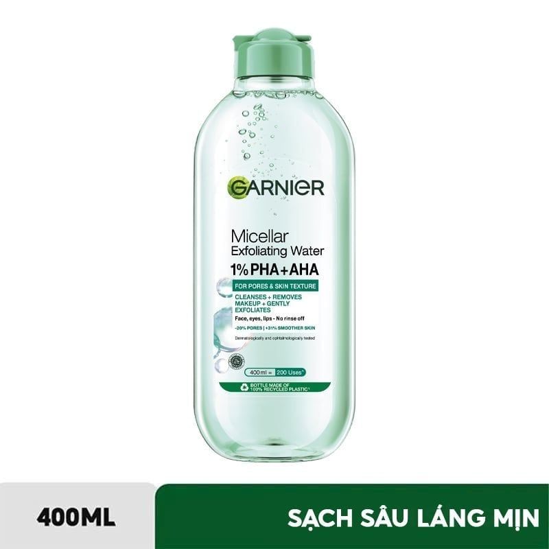 Nước Tẩy Trang Garnier Micellar Cleansing Water 400ml