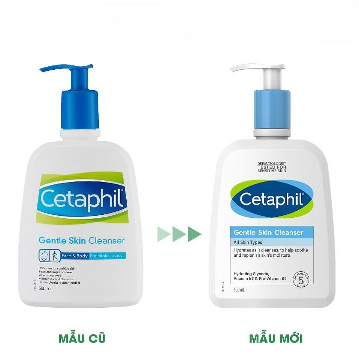 Sữa Rửa Mặt Cetaphil Gentle Skin Cleanser Mẫu Mới (500ml)