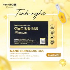 Tinh Nghệ Nano Curcumin 365 Premium (32 Tép) Hàn Quốc Chính Hãng