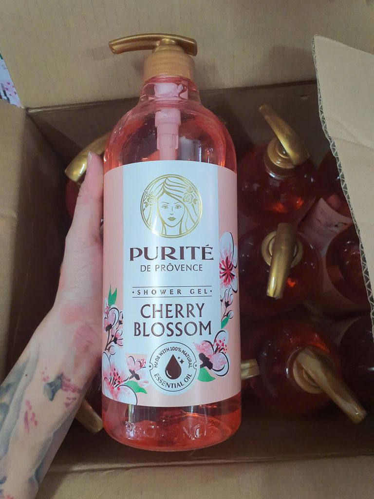 Sữa Tắm Purité Sáng Mịn Da Hương Hoa Anh Đào