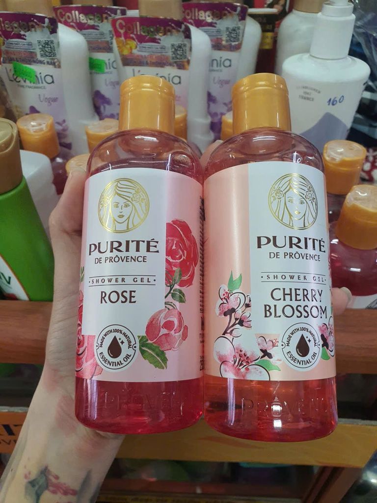 Sữa Tắm Purité Sáng Mịn Da Hương Hoa Anh Đào